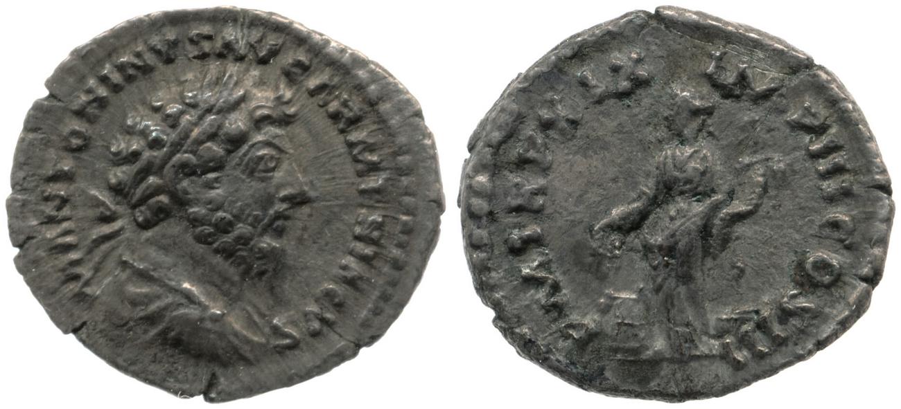 аверс RIC III Marcus Aurelius 143