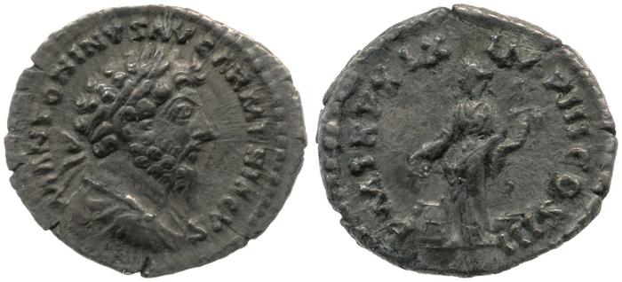 реверс RIC III Marcus Aurelius 143