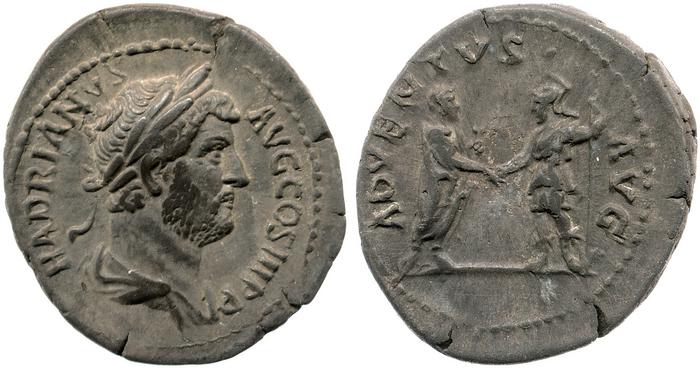 RIC II, Part 3 (second edition) Hadrian 1989, реверс, bm