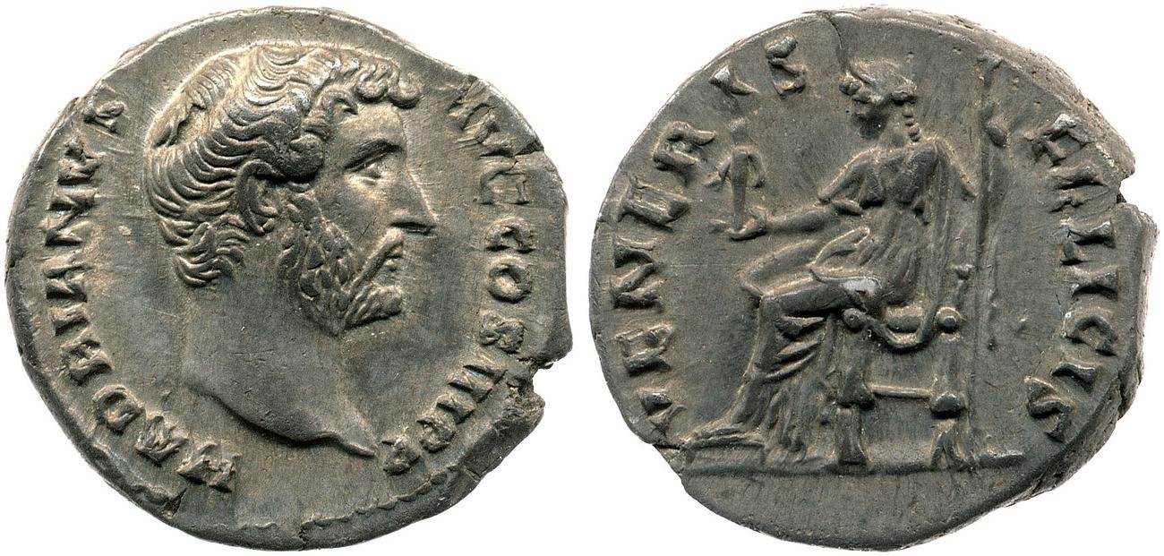 RIC II, Part 3 (second edition) Hadrian 2368, аверс, bm