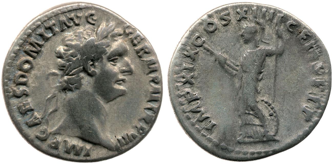 RIC II, Part 1 (second edition) Domitian 669, аверс, bm