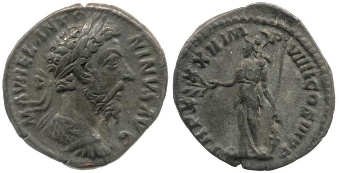 реверс RIC III Marcus Aurelius 387