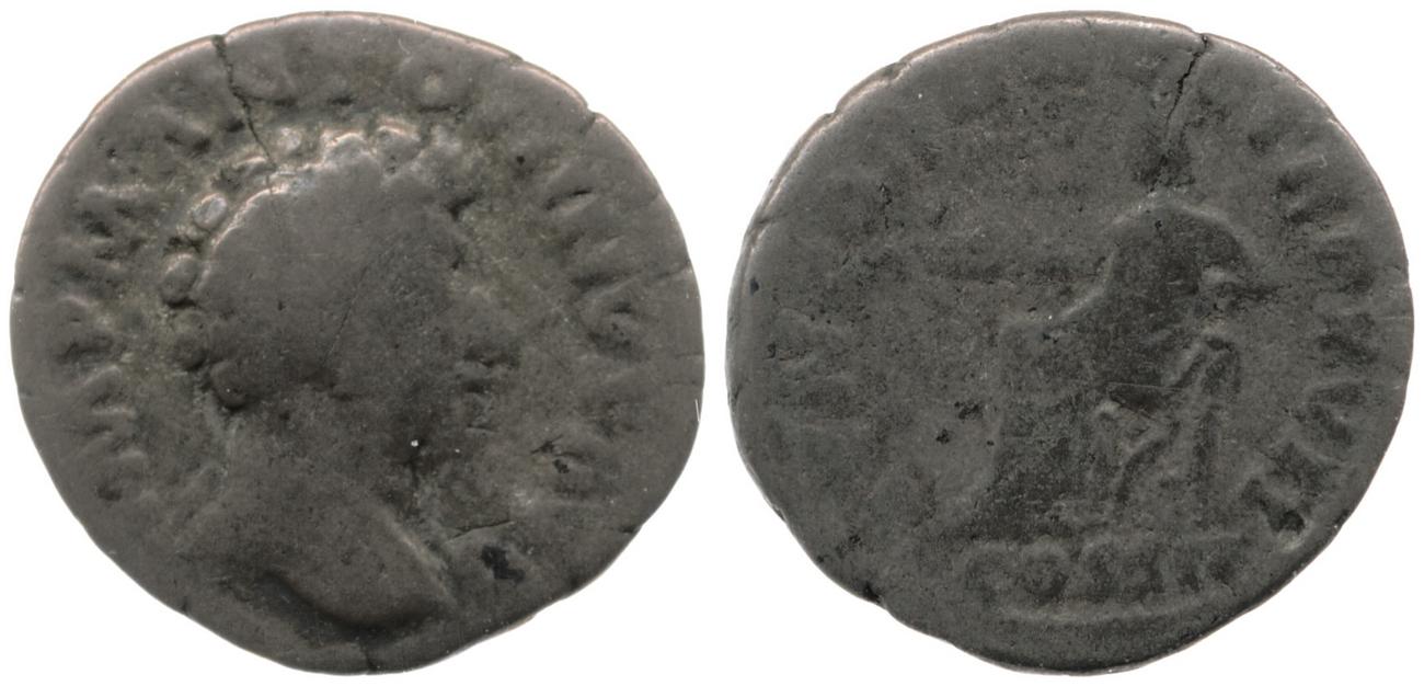 RIC III Marcus Aurelius 59, аверс, bm