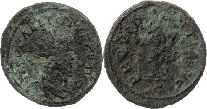 RIC V Allectus 108, реверс, bm