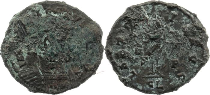 RIC V Allectus 79, реверс, bm