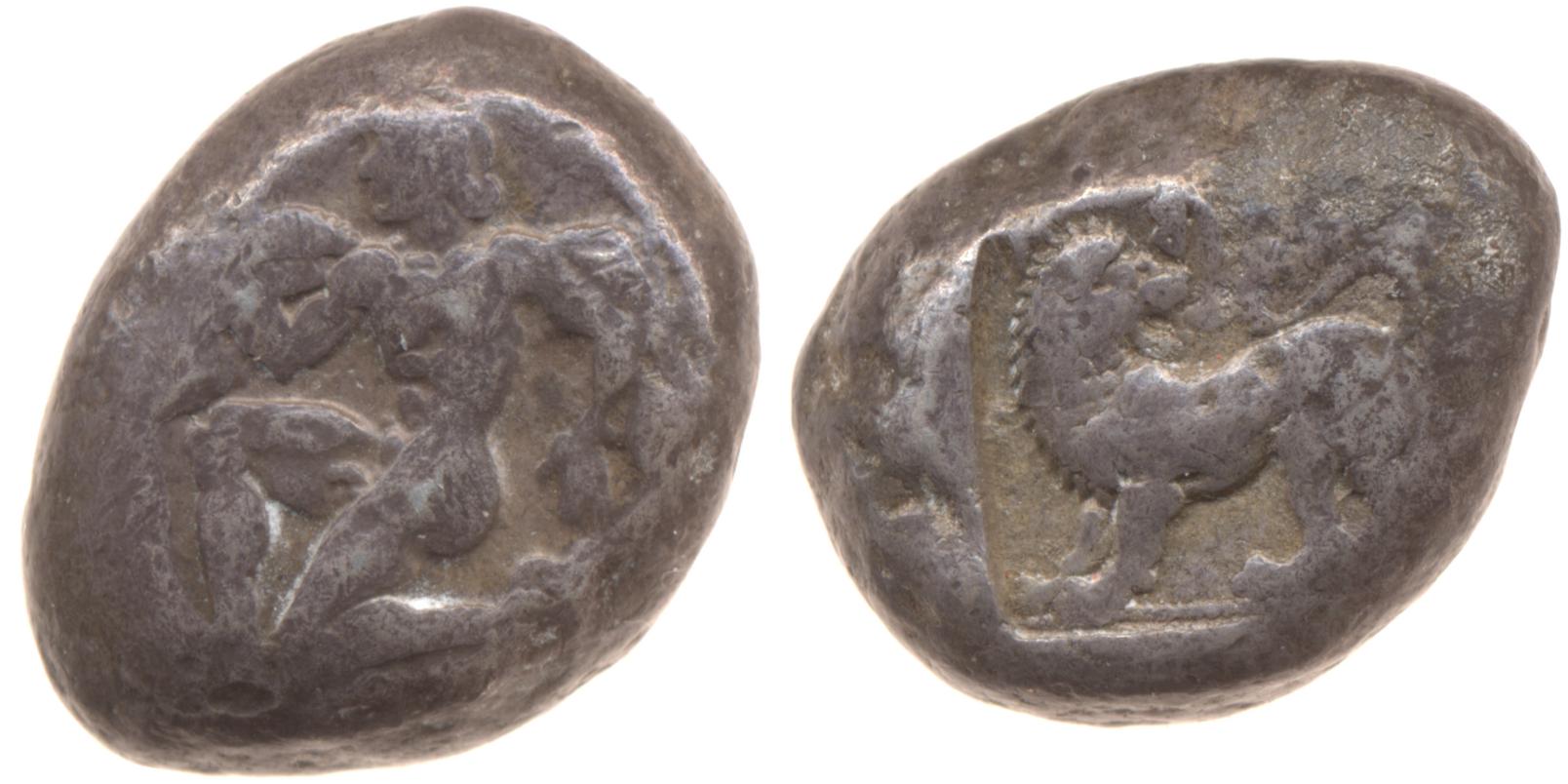 Uncertain Carian mint B Konuk 2007 M33-6, аверс, bm
