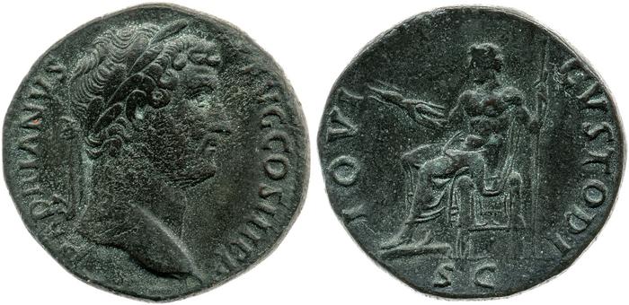RIC II, Part 3 (second edition) Hadrian 2162, реверс, bm