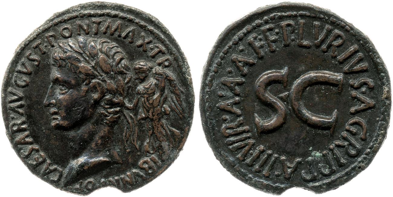 аверс RIC I (second edition) Augustus 426