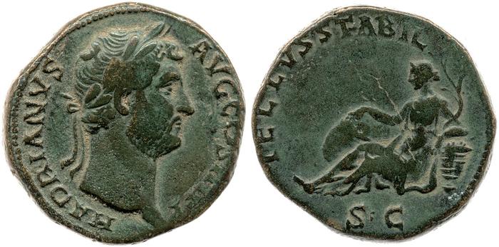 реверс RIC II, Part 3 (second edition) Hadrian 2178