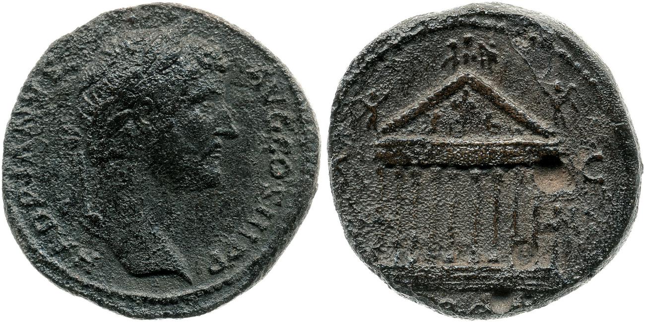 аверс RIC II, Part 3 (second edition) Hadrian 2407