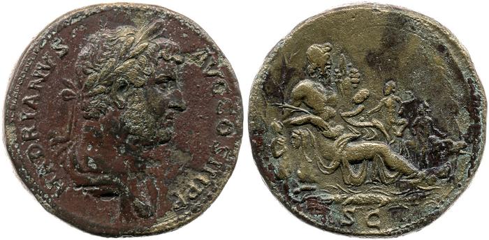 RIC II, Part 3 (second edition) Hadrian 1463, реверс, bm