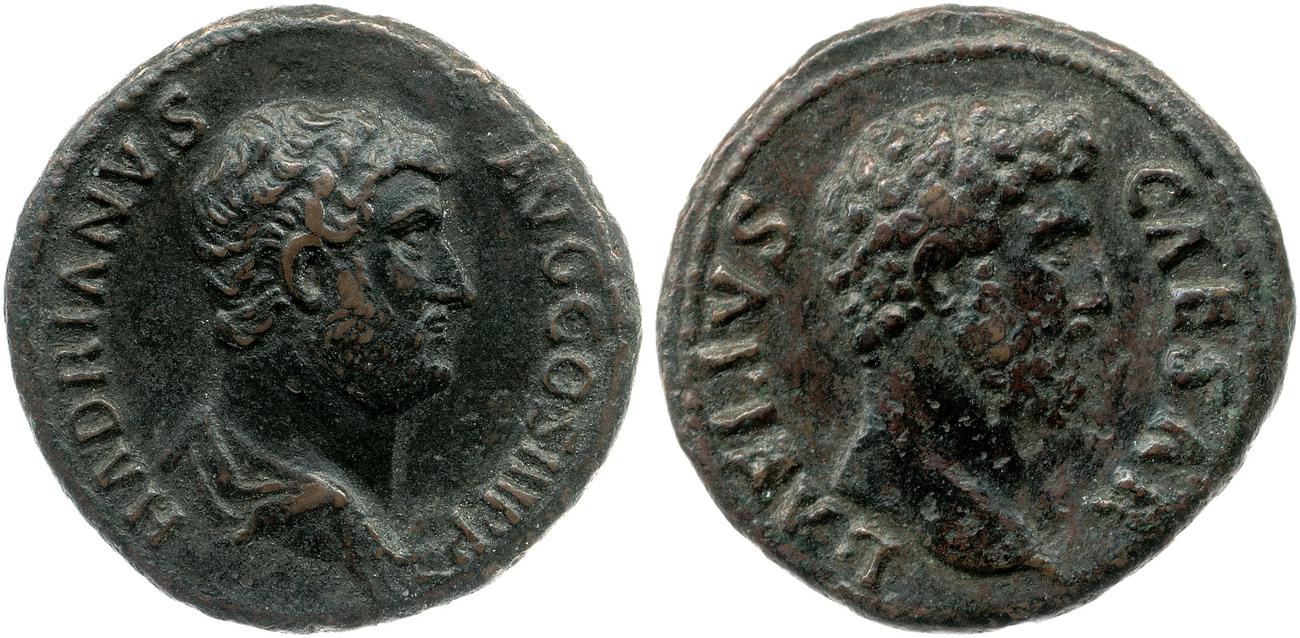 аверс RIC II, Part 3 (second edition) Hadrian 2705