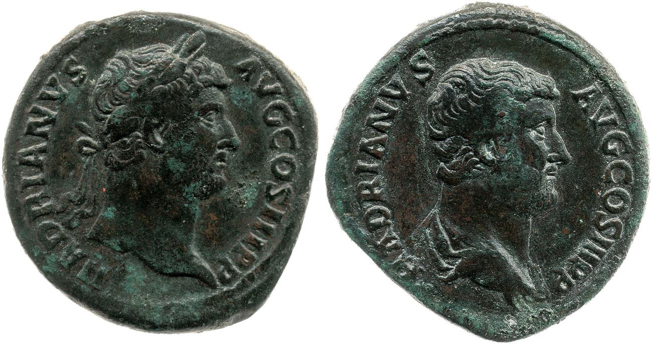 аверс RIC II, Part 3 (second edition) Hadrian 2298