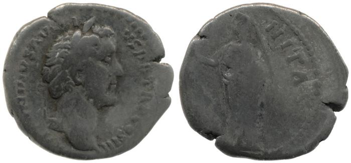 реверс RIC III Antoninus Pius 61A