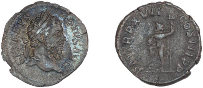 RIC IV Septimius Severus 228, реверс, bm
