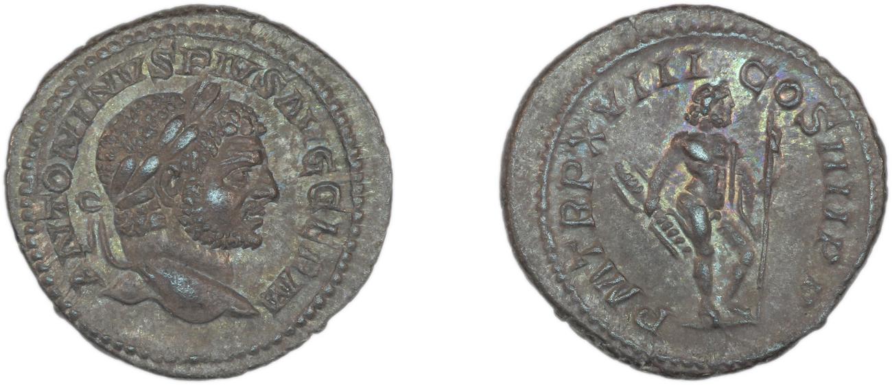 RIC IV Caracalla 258C, аверс, bm