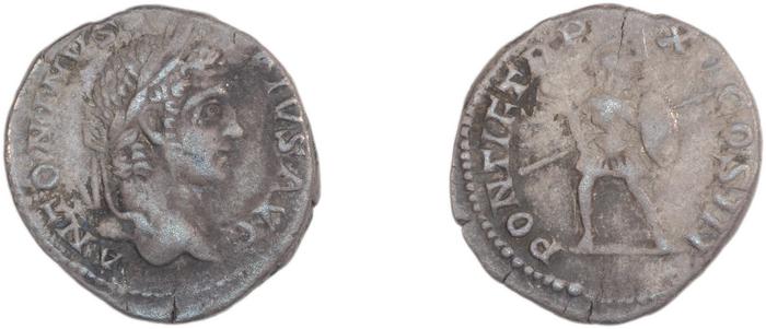 реверс RIC IV Caracalla 100