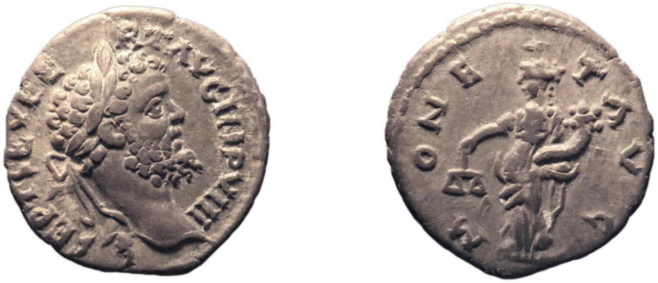 RIC IV Septimius Severus 484A, аверс, bm