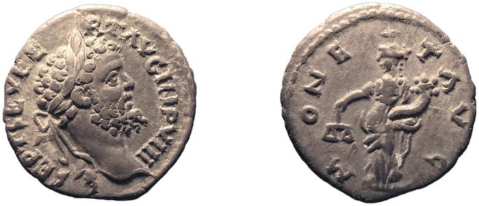 RIC IV Septimius Severus 484A, реверс, bm
