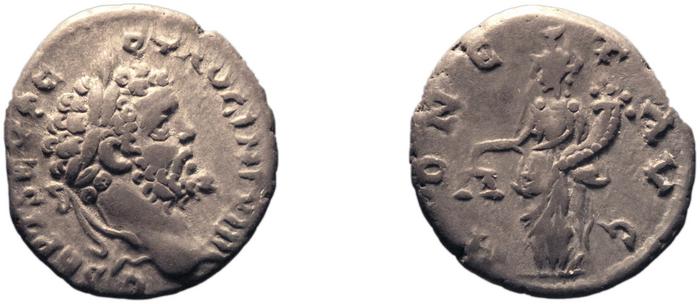 RIC IV Septimius Severus 484A, реверс, bm