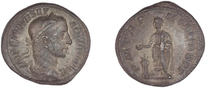 RIC IV Severus Alexander 50, реверс, bm