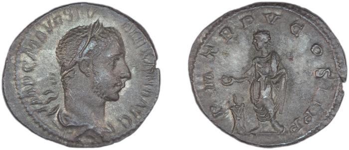 RIC IV Severus Alexander 55, реверс, bm