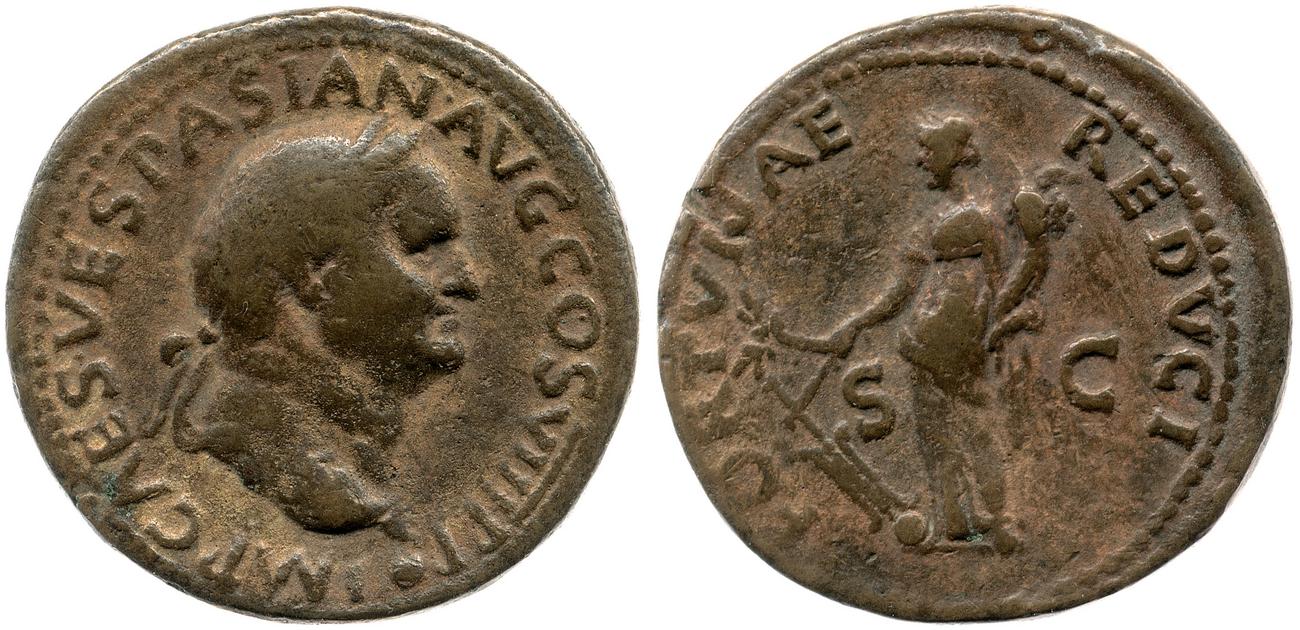 аверс RIC II, Part 1 (second edition) Vespasian 1217