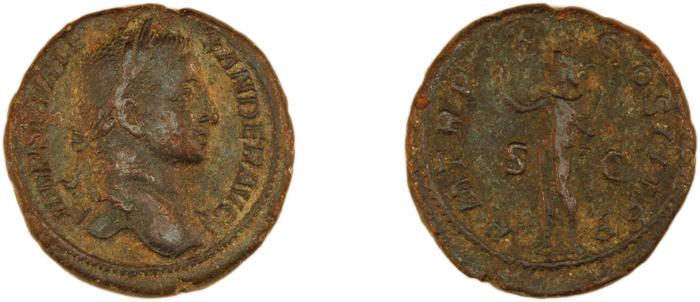 реверс RIC IV Severus Alexander 512