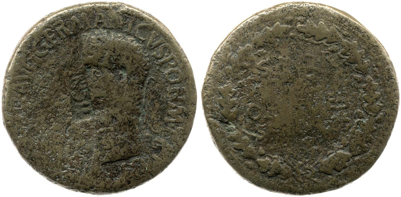 RIC I (second edition) Gaius/Caligula 37, аверс, bm