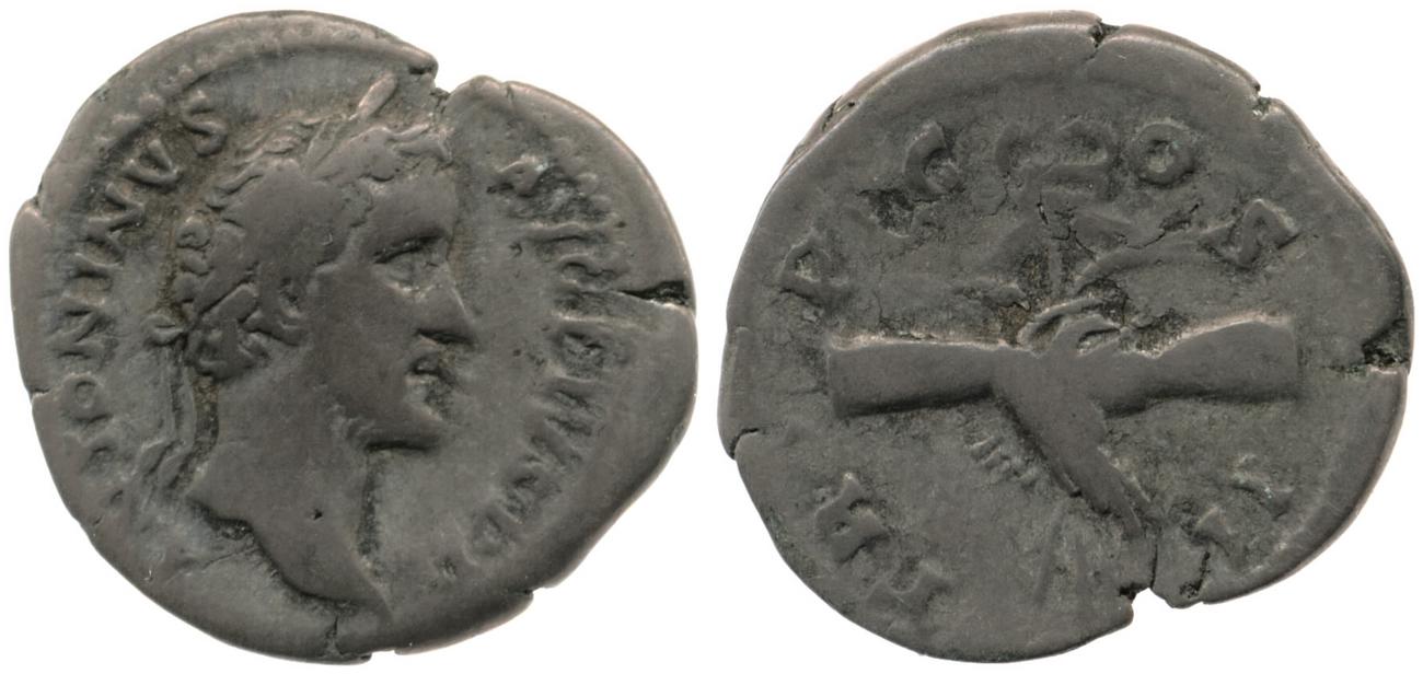 RIC III Antoninus Pius 43, аверс, bm