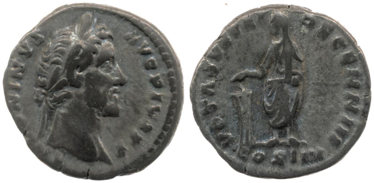 RIC III Antoninus Pius 157, аверс, bm