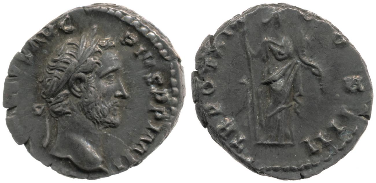 RIC III Antoninus Pius 251, аверс, bm