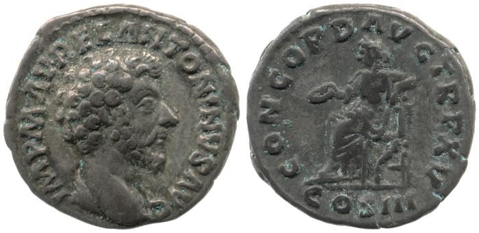 RIC III Marcus Aurelius 2, реверс, bm