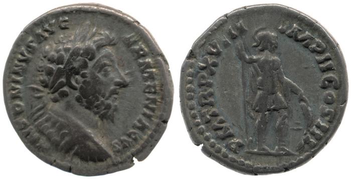 RIC III Marcus Aurelius 92, реверс, bm