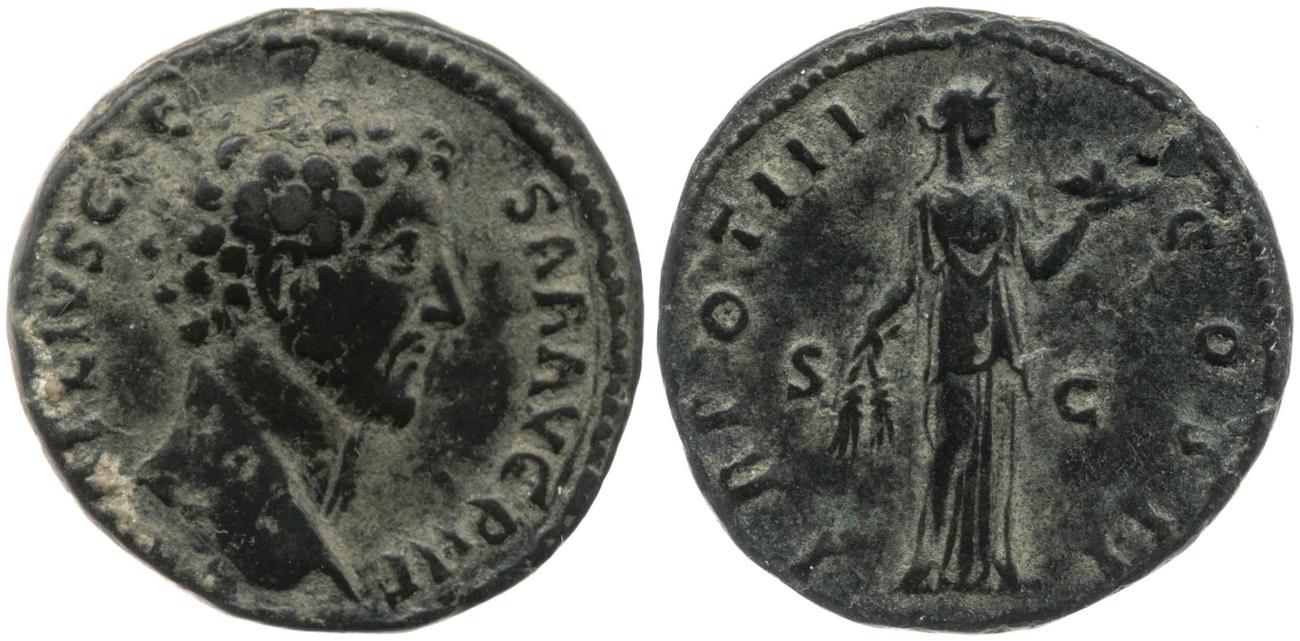 аверс RIC III Antoninus Pius 1288b