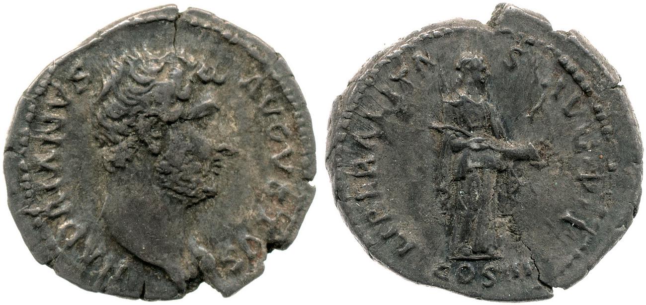 RIC II, Part 3 (second edition) Hadrian 1040, аверс, bm