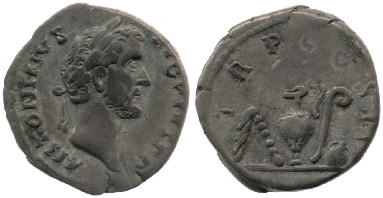 RIC III Antoninus Pius 45, аверс, bm
