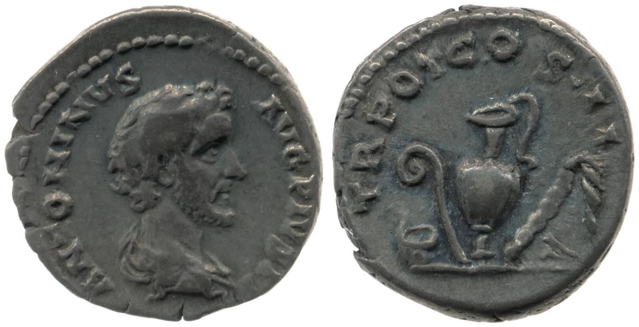 RIC III Antoninus Pius 57, аверс, bm
