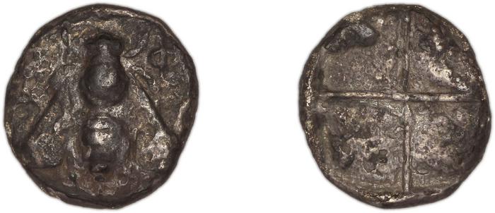 Ephesus Kinns and Holt 2023 Period I, AR I-II, реверс, bm