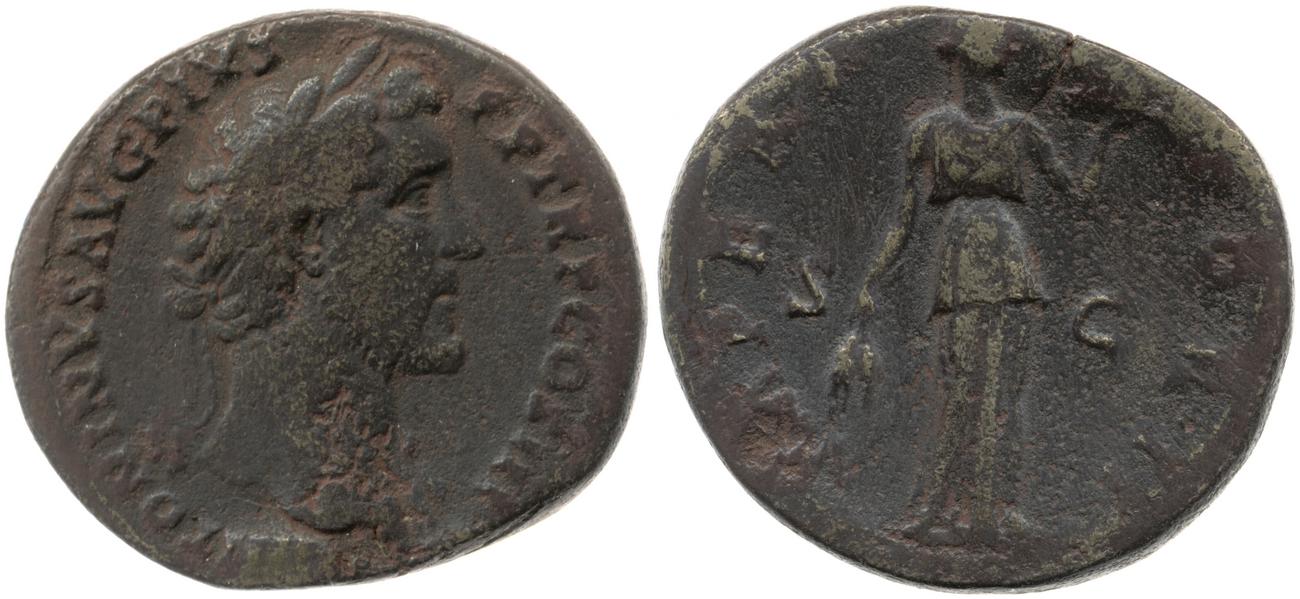 аверс RIC III Antoninus Pius 716A