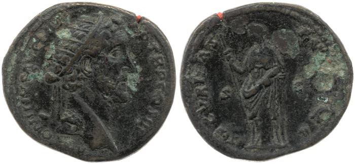 реверс RIC III Antoninus Pius 671