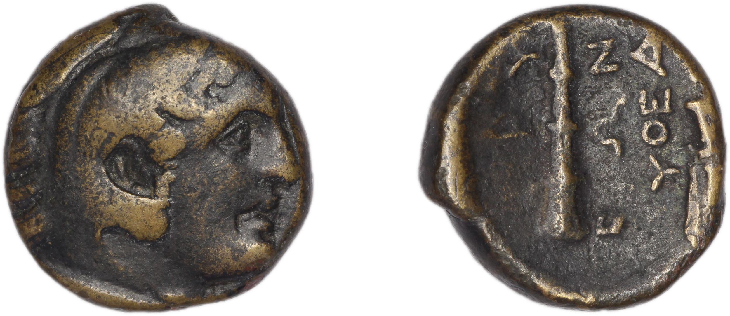 Erythrae Kinns 1980 Period III.1, AE 7, аверс, bm