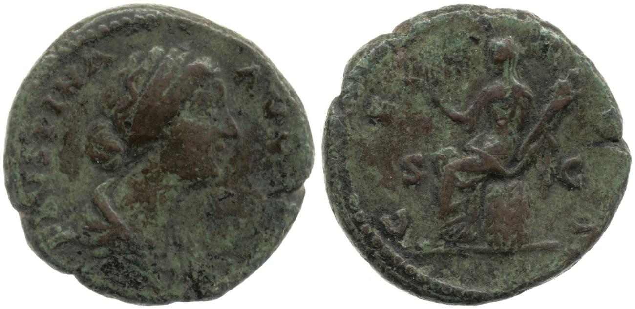 аверс RIC III Marcus Aurelius 1622