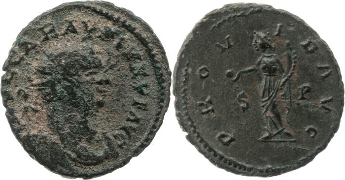 RIC V Carausius 502, реверс, bm