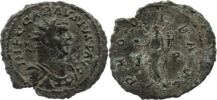 RIC V Carausius 502, реверс, bm