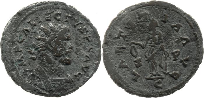 RIC V Allectus 79, реверс, bm