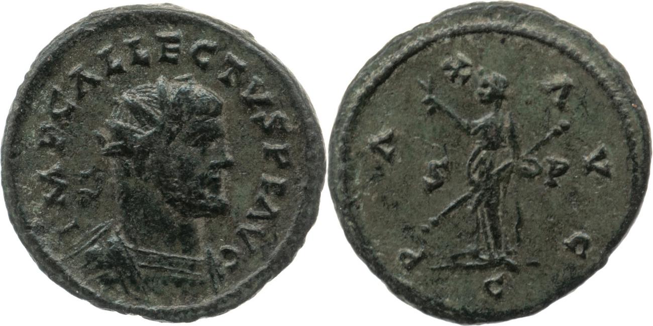 RIC V Allectus 91, аверс, bm