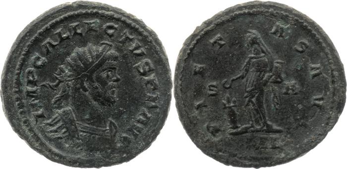 RIC V Allectus 34, реверс, bm