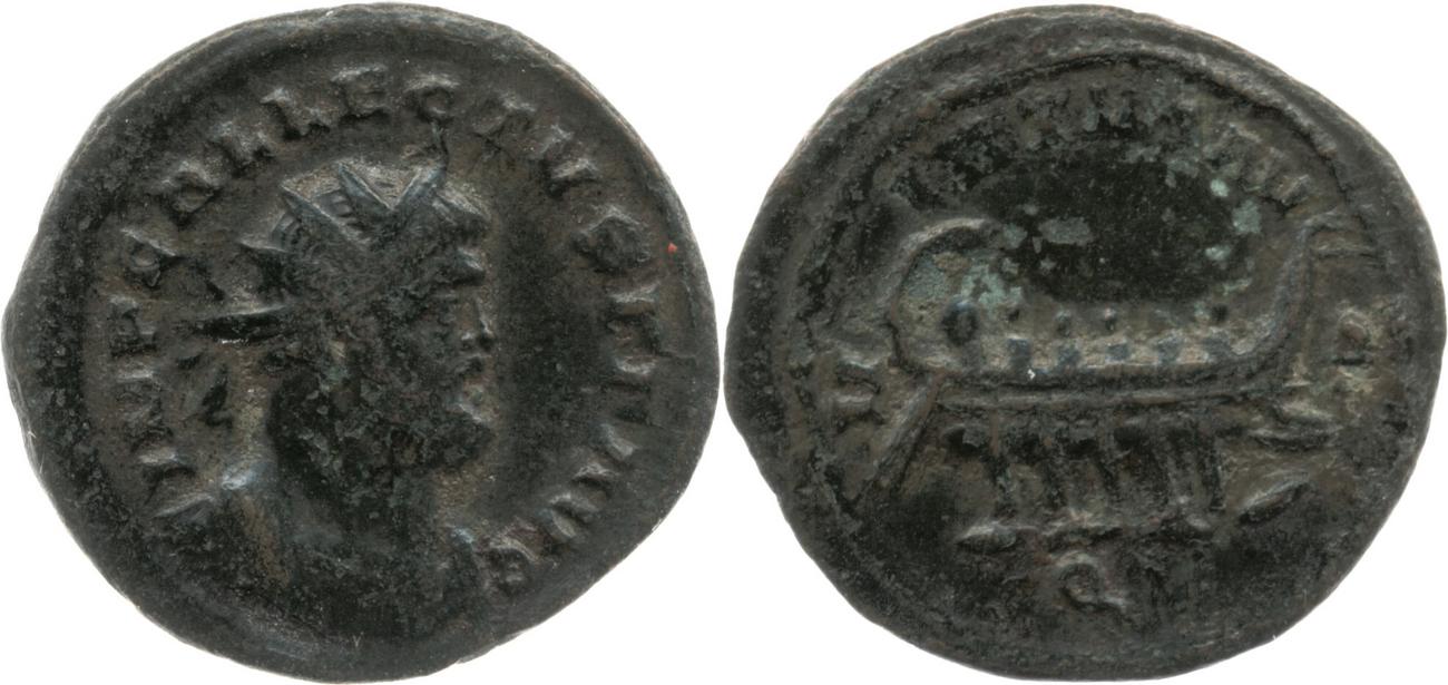 RIC V Allectus 55, аверс, bm