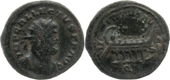 RIC V Allectus 55, реверс, bm